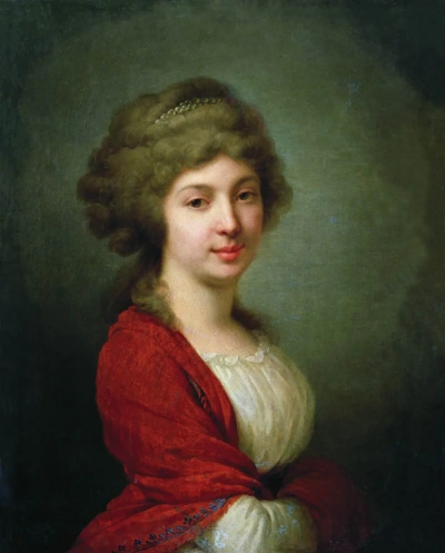 Retrato de la condesa V.N. Zavadovskaya