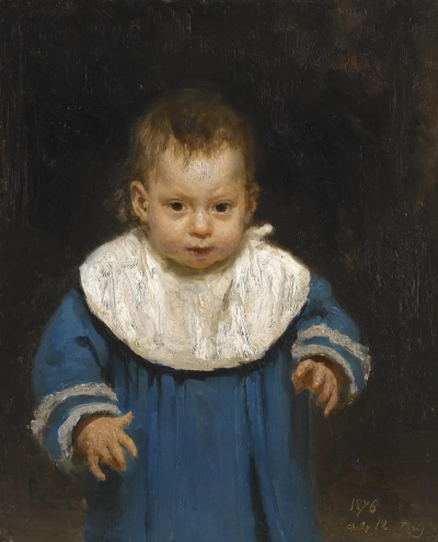 Retrato de la hija del artista
