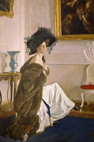 Retrato de la princesa Olga Orlova.