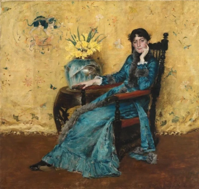 Retrato de miss Dora Wheeler