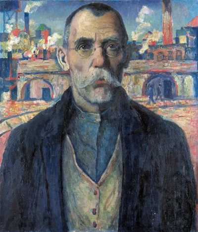 Retrato de un baterista (Zharnovsky la Bandera Roja)