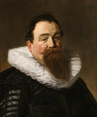 Retrato de un hombre barbudo