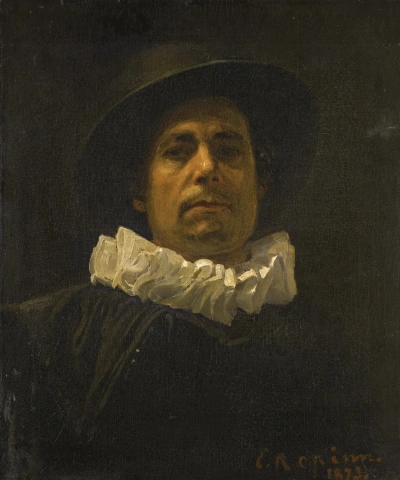 Retrato de un hombre en traje español.