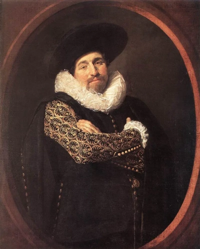 Retrato de un hombre. Posiblemente Isaac Massa.