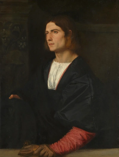 Retrato de un joven.