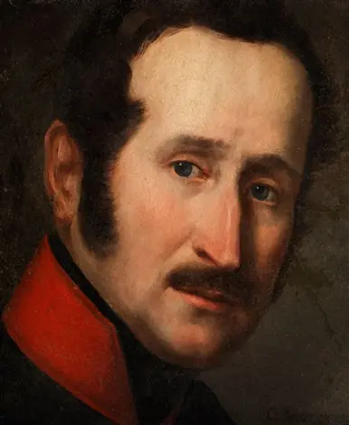 Retrato de un oficial ruso