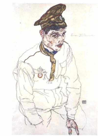Retrato de un prisionero de guerra ruso de Grigori's Clarisol.