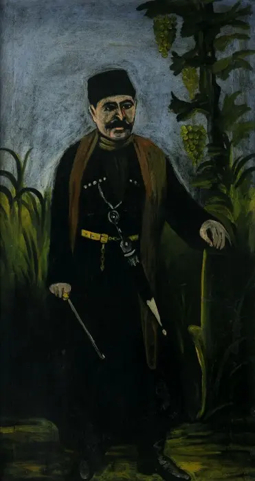 Retrato de un próspero agricultor
