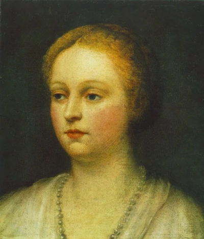 Retrato de una joven.