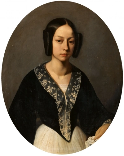 Retrato de una joven (Madame Lefran)