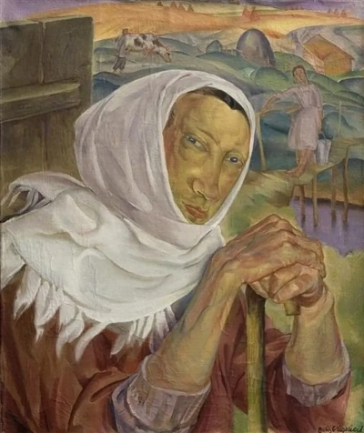 'Retrato de una mujer campesina'
