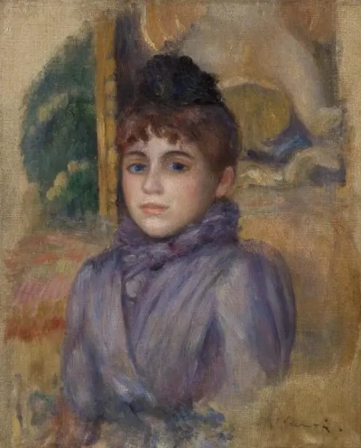 Retrato de una mujer joven