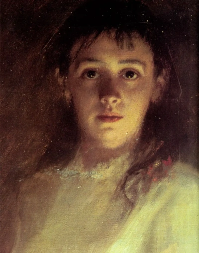 Retrato de una mujer. Fragmento