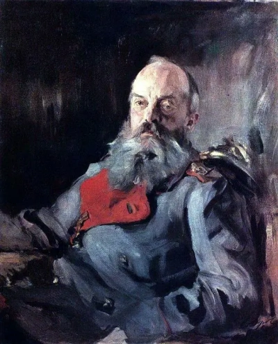 Retrato del Gran Duque Miguel Nikoláyevich con chaqueta