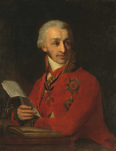 Retrato del Tesorero del Estado F. A. Golubtsov