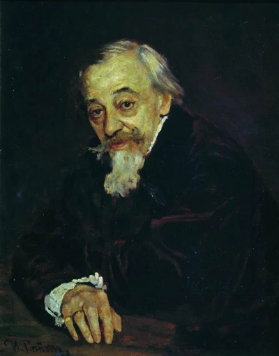 Retrato del actor V. V. Samoilov