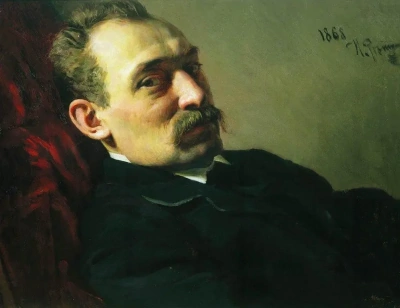 Retrato del arquitecto Felipe Dmitrievich Hloboschin.