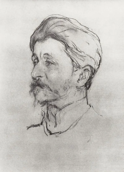 Retrato del artista M. A. Vrubel