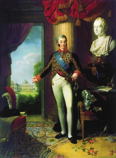 Retrato del conde Nikolai Petrovich Sheremetev