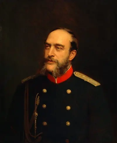 Retrato del duque G. A. Mecklenburg-Strelitzky.