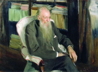 Retrato del escritor DL Mordovtseva