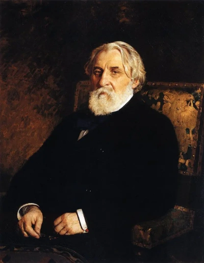 Retrato del escritor I.C.Turgenev