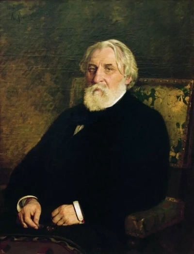 Retrato del escritor I.S. Turgenev