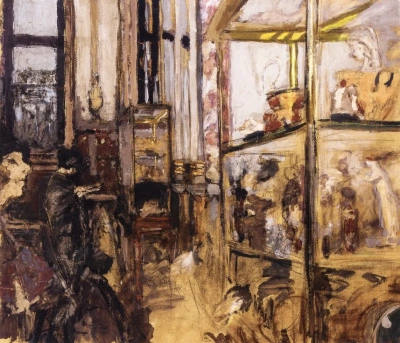Reuniones de la cerámica en el museo del Louvre