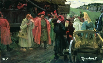 Rodeando los arqueros a pie