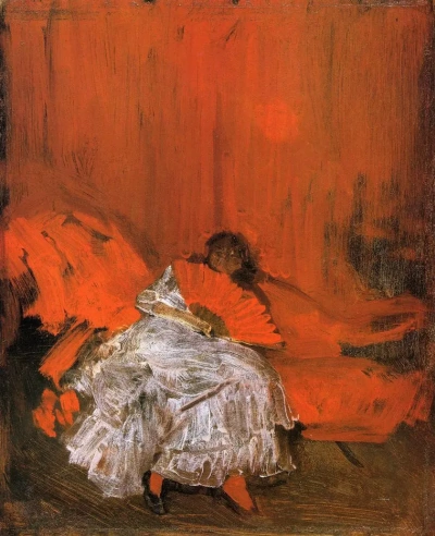 Rojo y rosa: pequeño mefisto