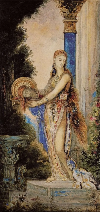 Salomé ante la columna