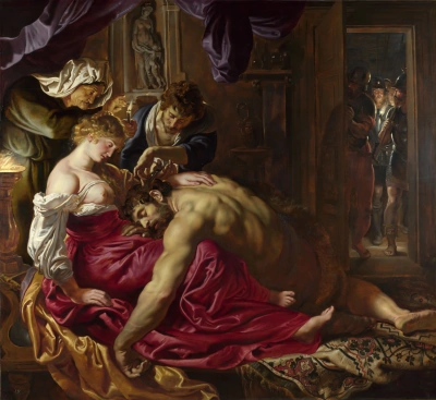 Sansón y Dalila.