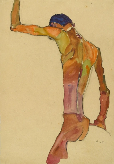 Sentada desnuda