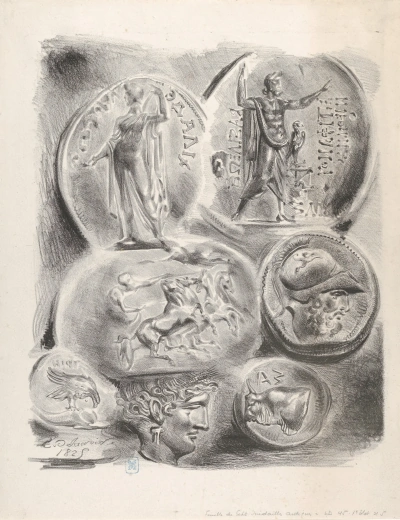 'Siete monedas griegas'