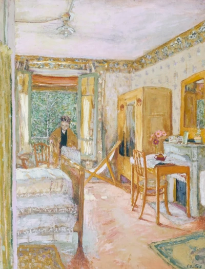 Solar interior (Iluminada por el sol de baño)