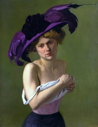 Sombrero morado