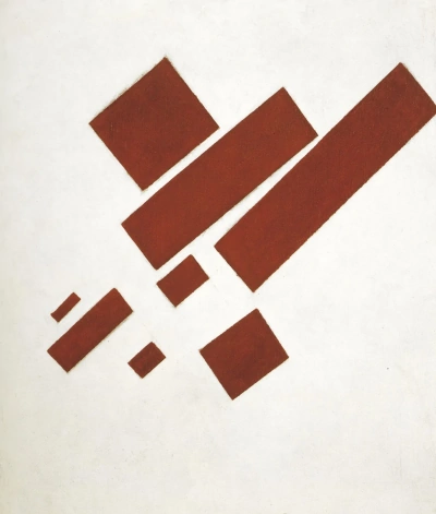 Suprematismo (con ocho rectángulos)