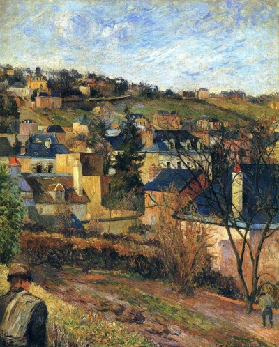 Techos azules de Rouen.