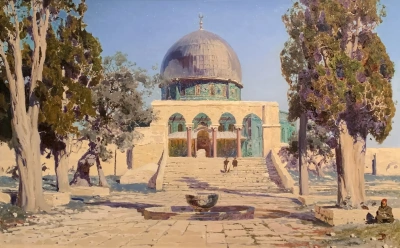 Temple Ash Sheriff (Vasily Dmitrievich Polenov) ️ Análisis del Cuadro
