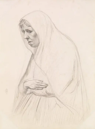 The Old Woman. La miniatura.