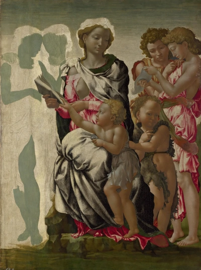 The Virgin and Child with John and Angels