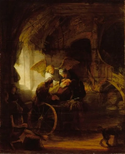 Tobias restores the sight of his father.