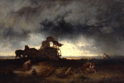 Tormenta en el desierto