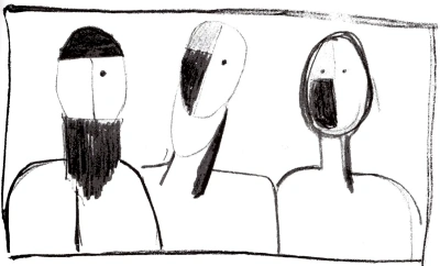 Tres cabezas