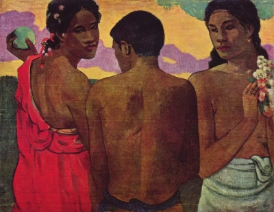 Tres tahitianos