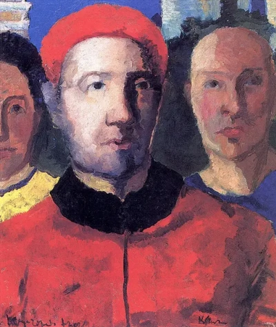 Triple retrato