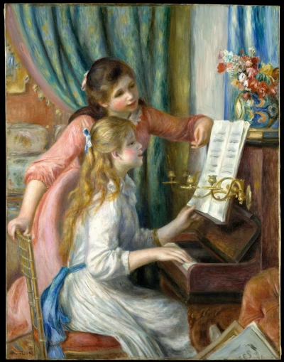 Two Women at a Piano