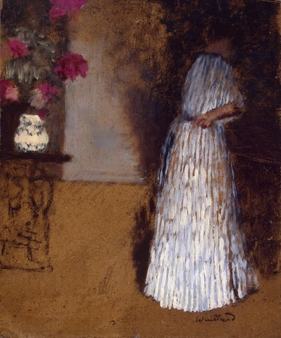 Una joven en la habitación