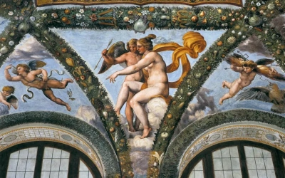 Venus y Cupido.