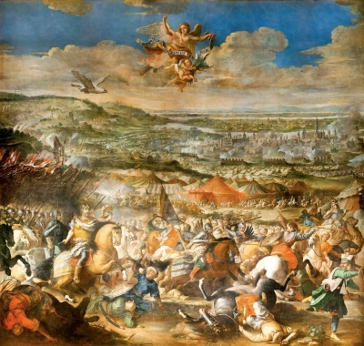 Victoria sobre los otomanos en Viena.